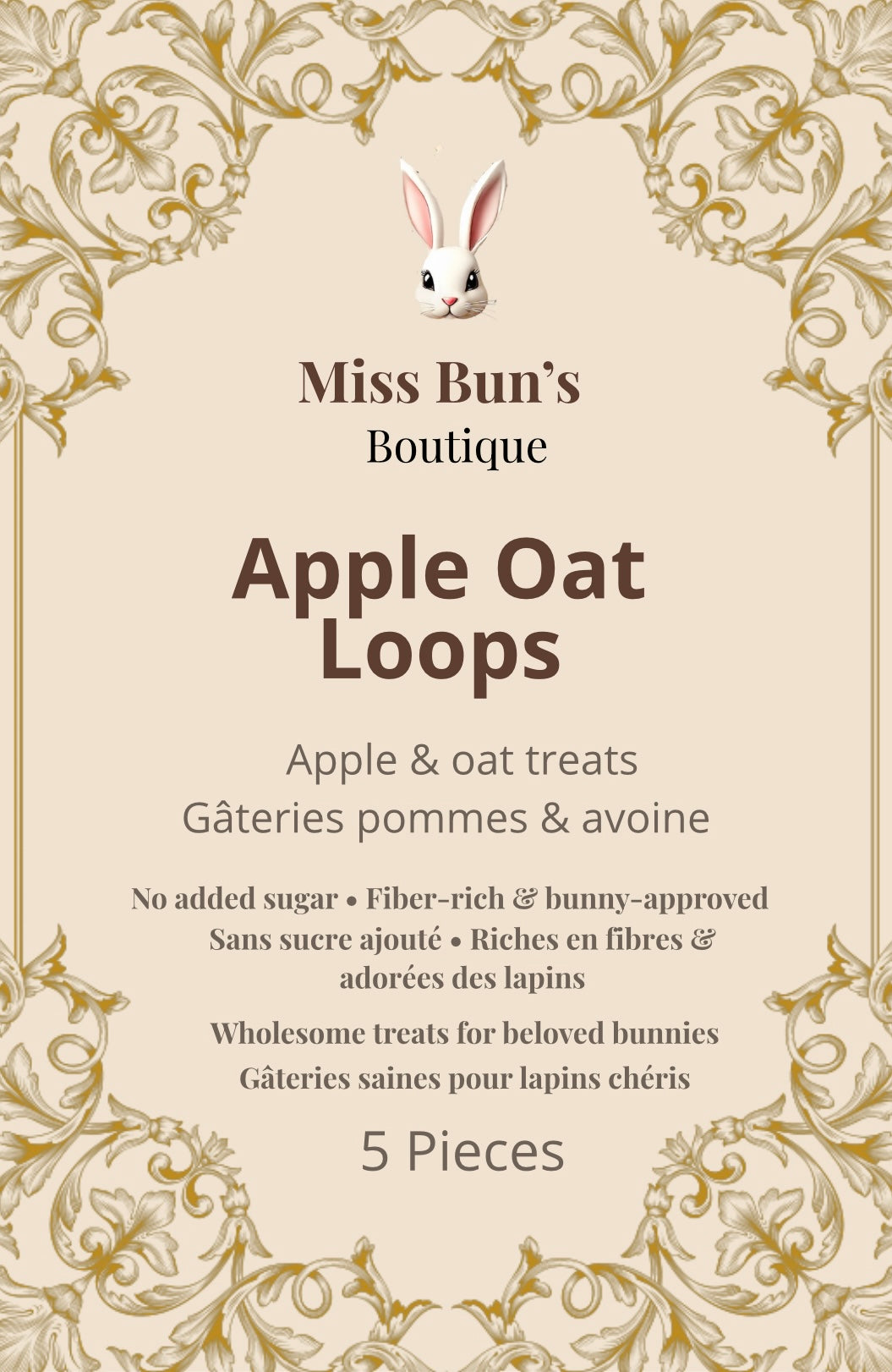 Boucles d'avoine aux pommes