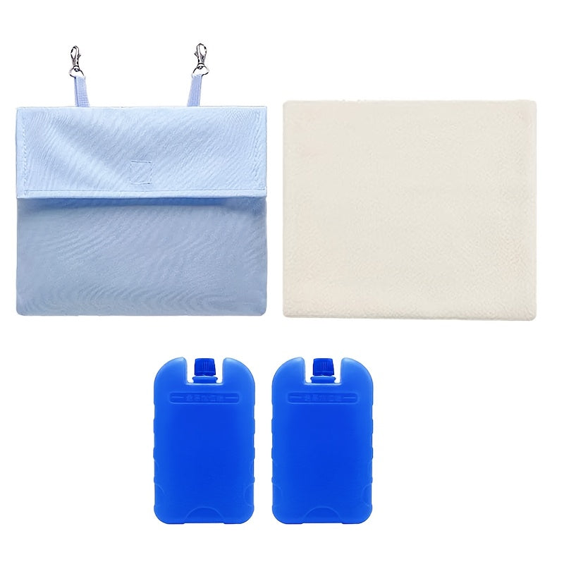 Cooling Set for Rabbits – 4-Piece Ice Pack Kit | Leak-Proof, Anti-Condensation, Reusable & Electricity-Free