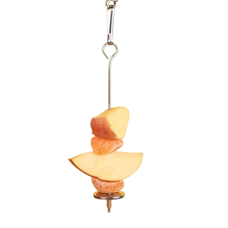 Stainless Steel Fruit Skewer – Rabbit & Small Pet Feeder