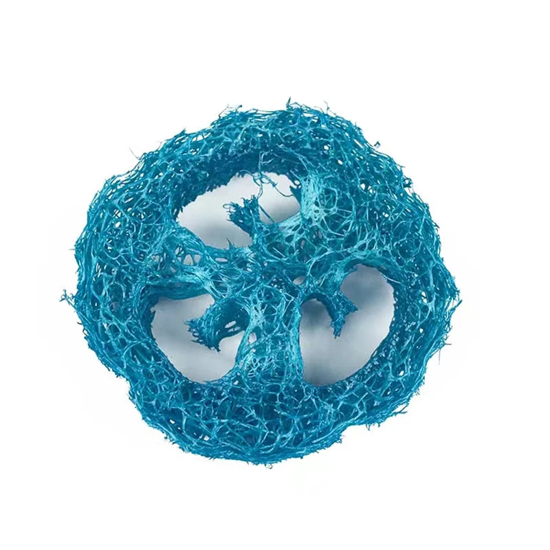 Lot de 10 jouets à mâcher en luffa naturel – Soutien dentaire et digestif pour petits animaux