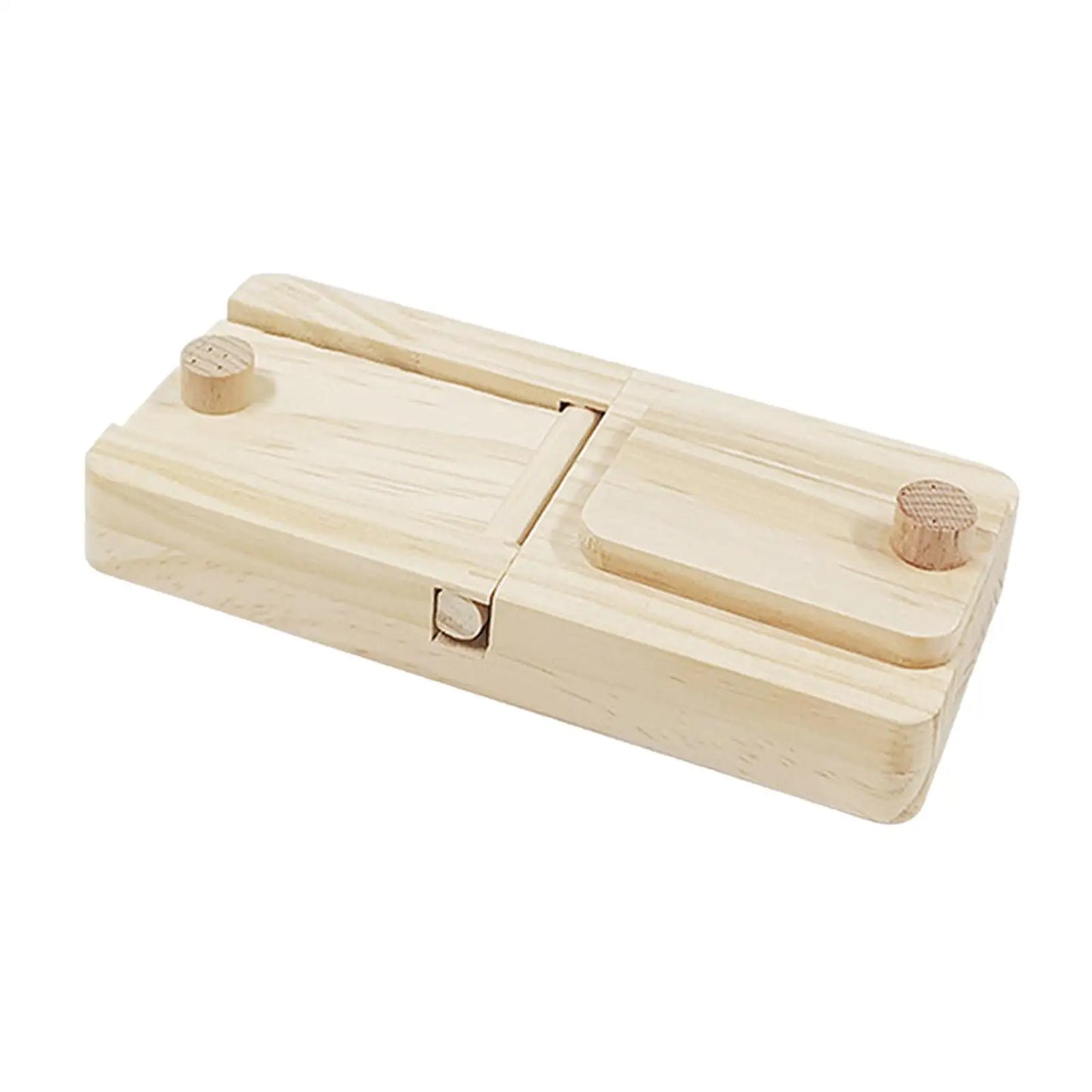 Jouet d'enrichissement en bois – Puzzle interactif pour lapins et petits animaux