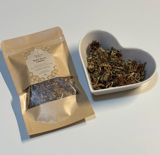 Red Clover Charm – Natural Dried Red Clover Flowers for Rabbits (10g)