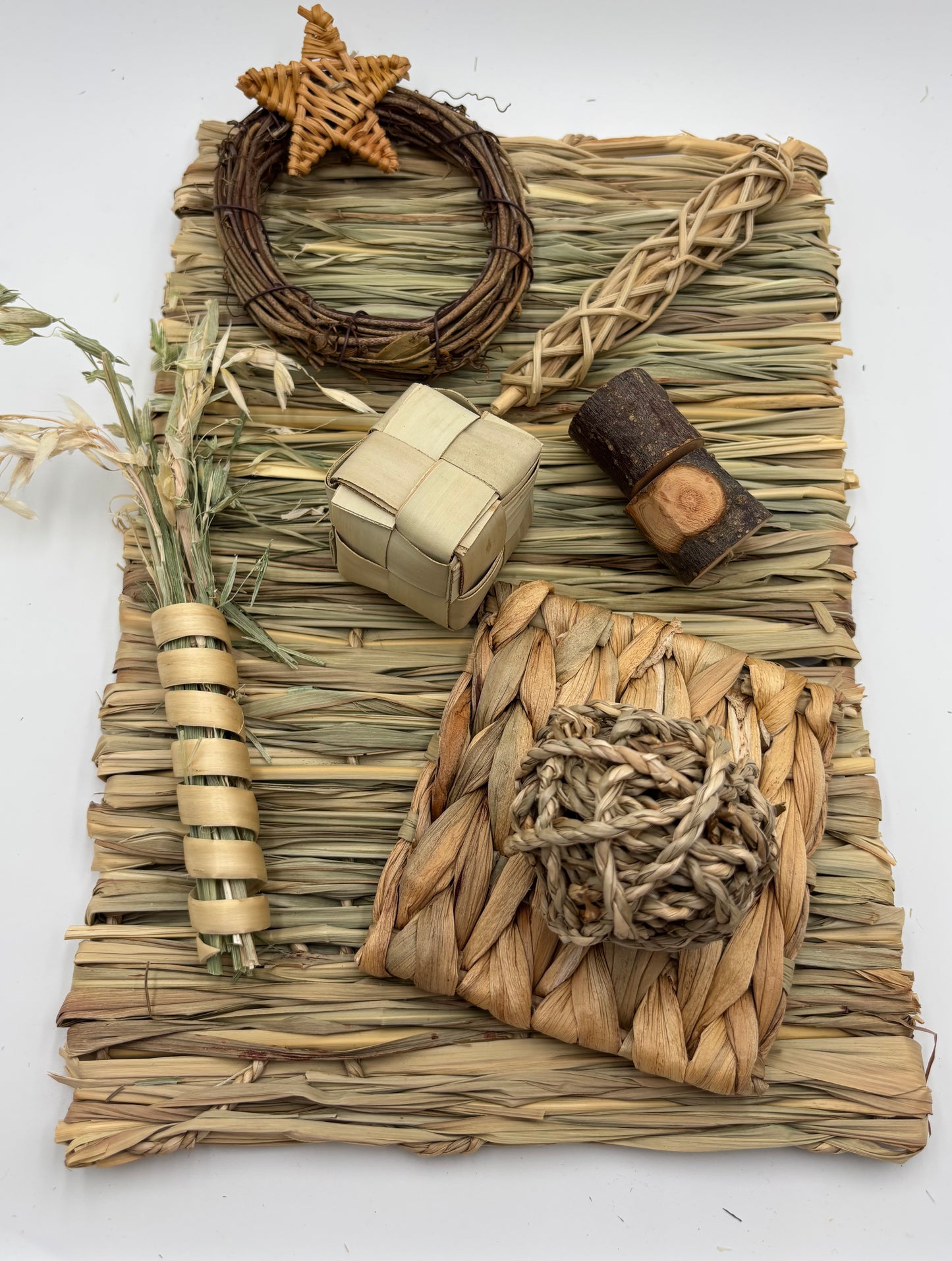 Natural Enrichment Mat for Rabbits