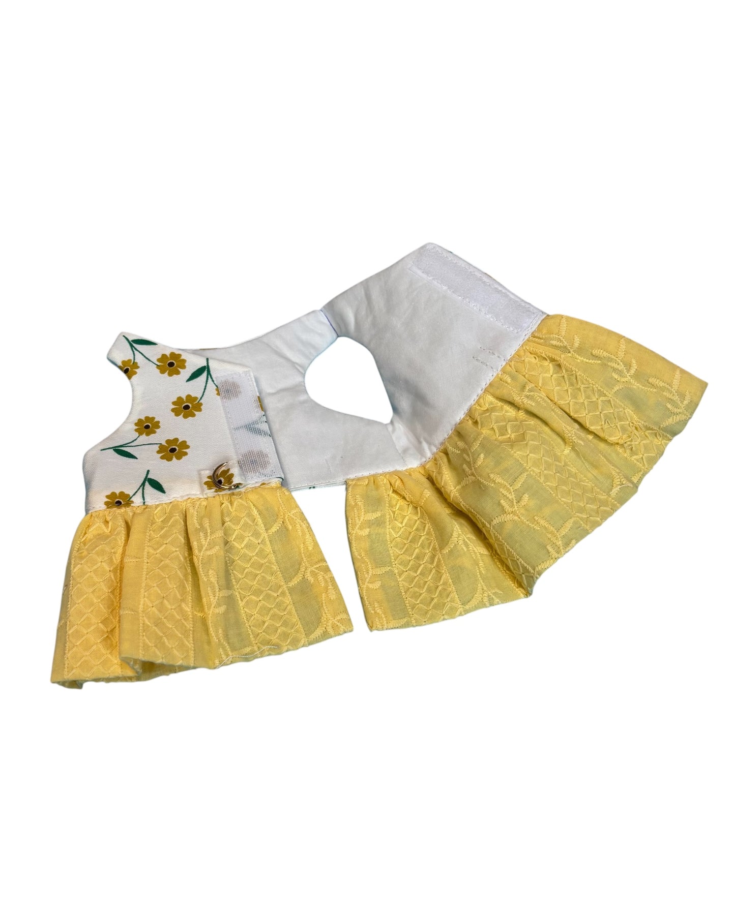 Floral Sleeveless Rabbit Dress - Soft Cotton Summer Outfit