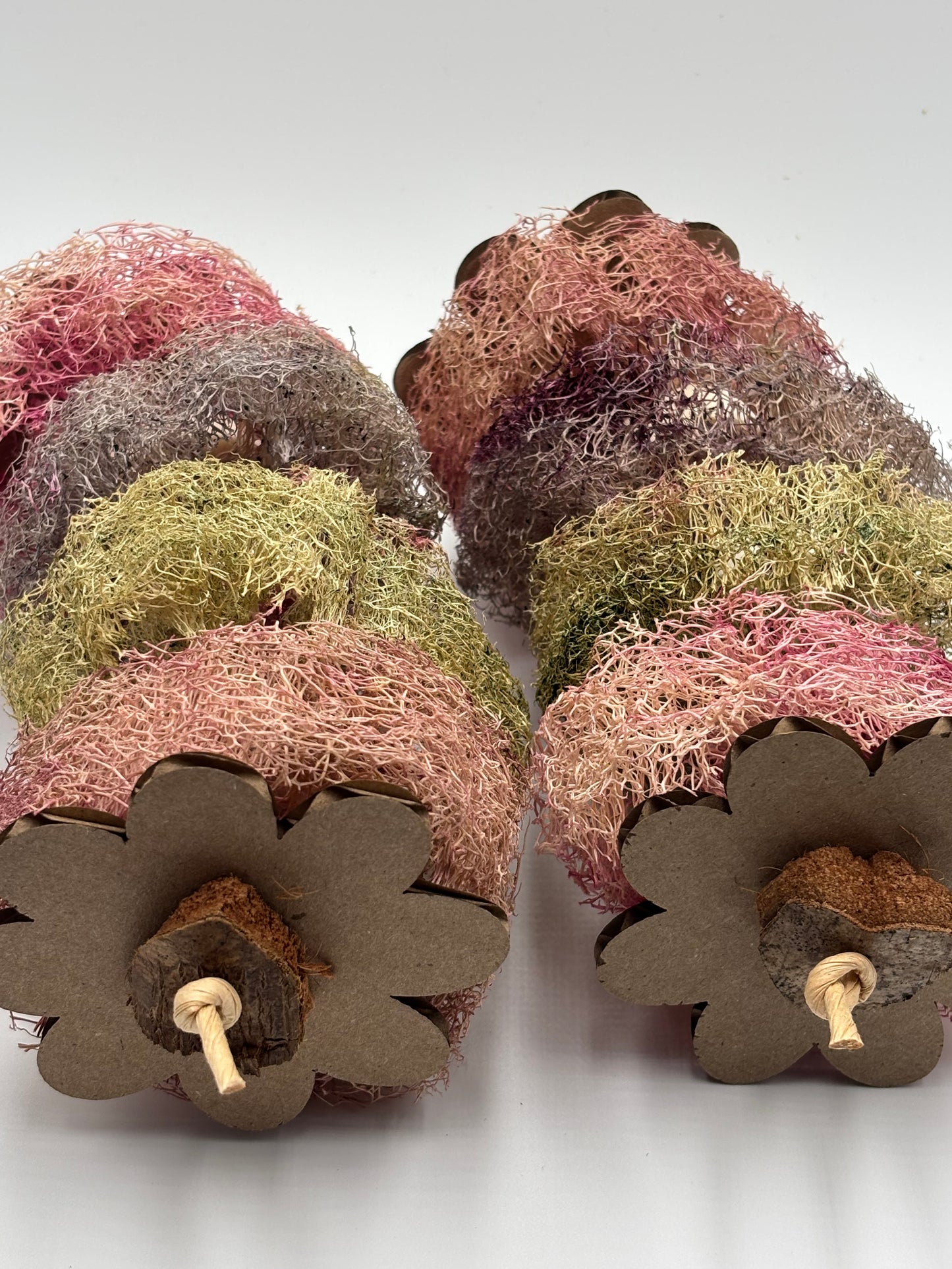 Pastel Loofah Garland by Miss Bun’s