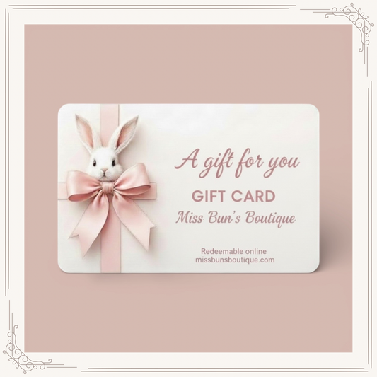 Gift Card – Miss Bun’s Boutique