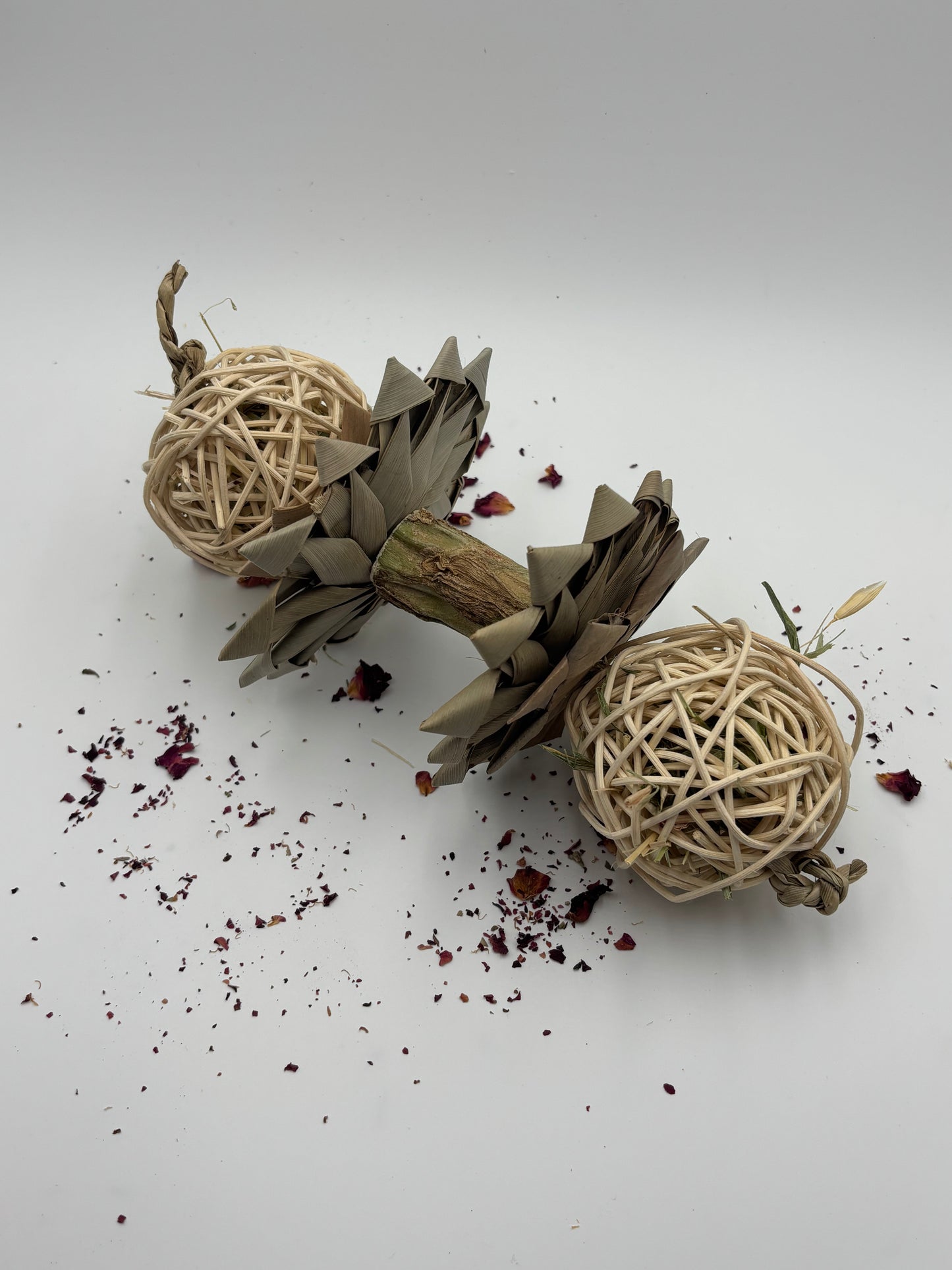Palm and Rattan Foraging Set by Miss Bun’s