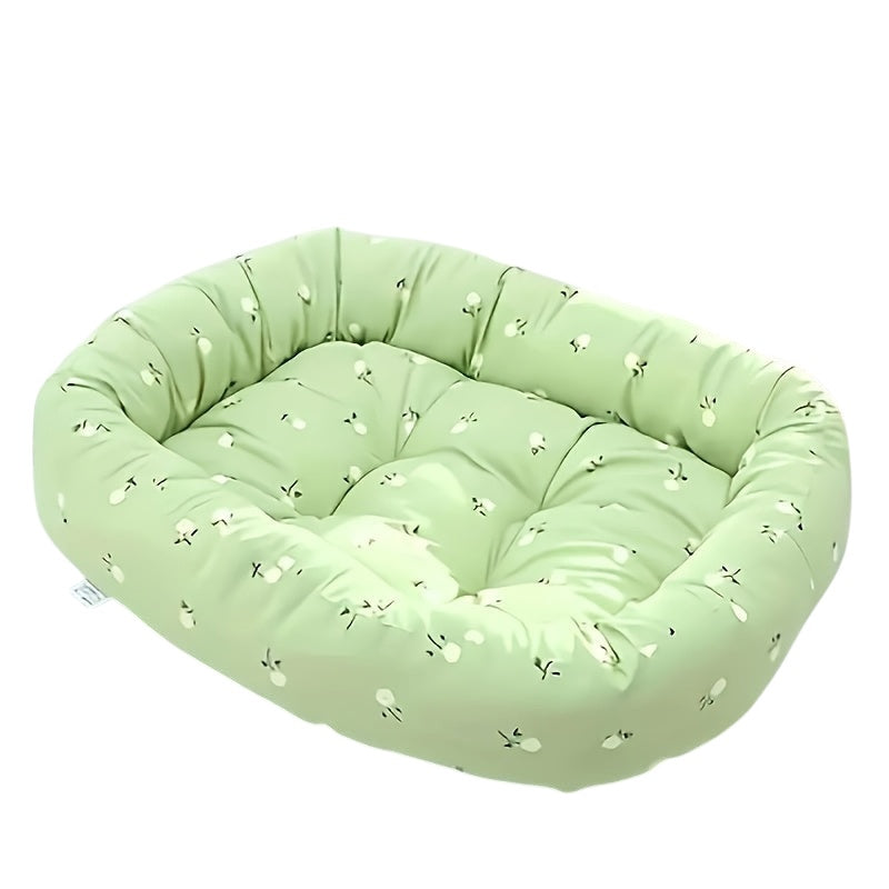 Floral Checkered Rabbit Sofa Bed – Soft & Stylish Lounge