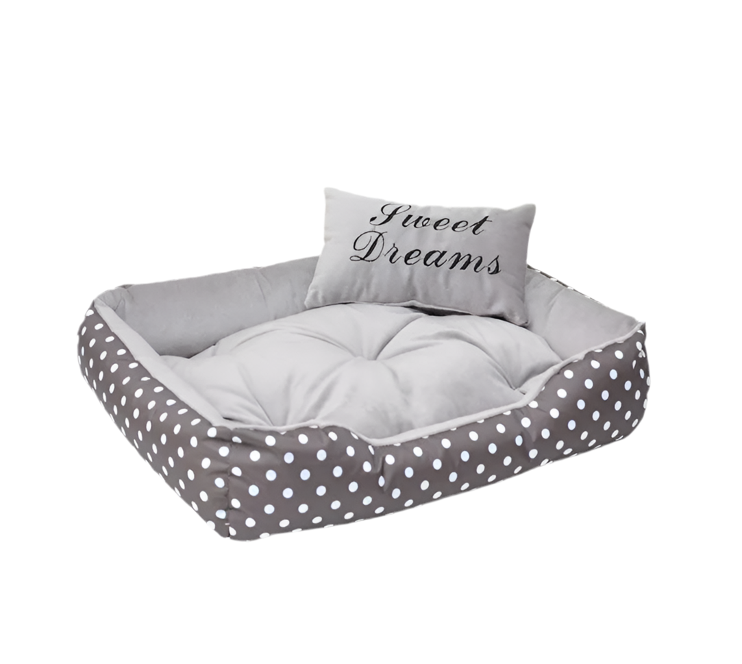Lit imperméable pour lapin – Nid douillet à pois pour petits animaux