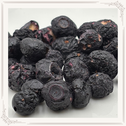 Délices aux myrtilles – Myrtilles séchées naturelles pour lapins (30 g)