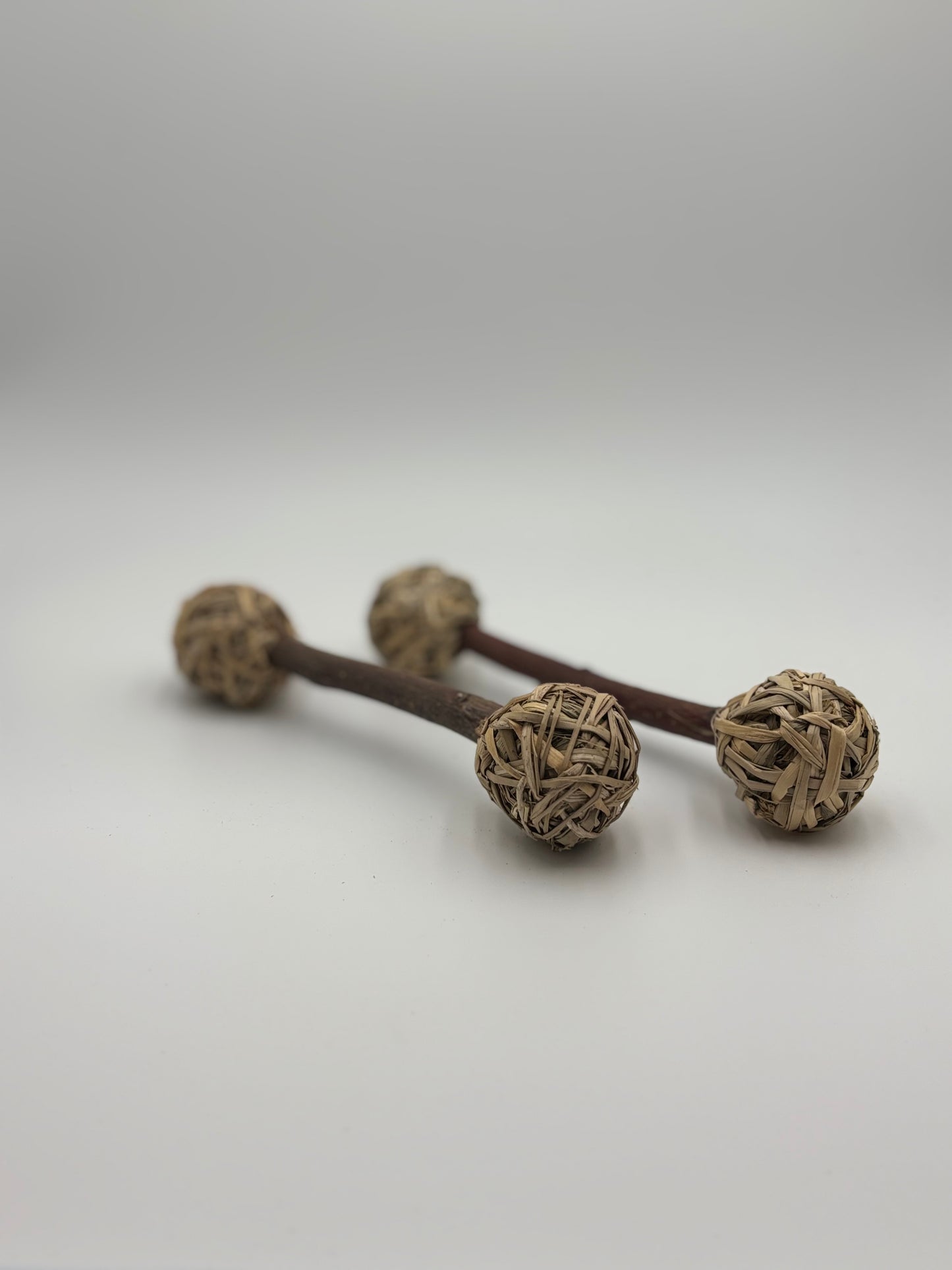 Jouet à mâcher en saule naturel – Haltère