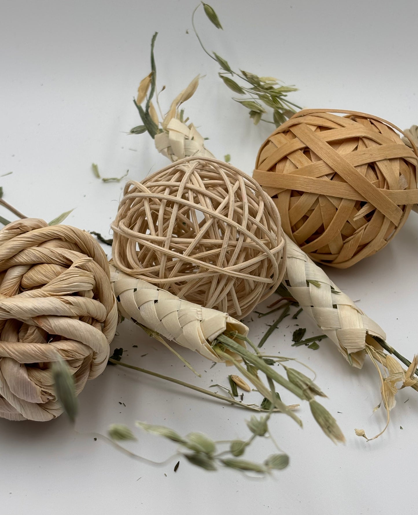 Hanging Foraging Ball Set by Miss Bun’s