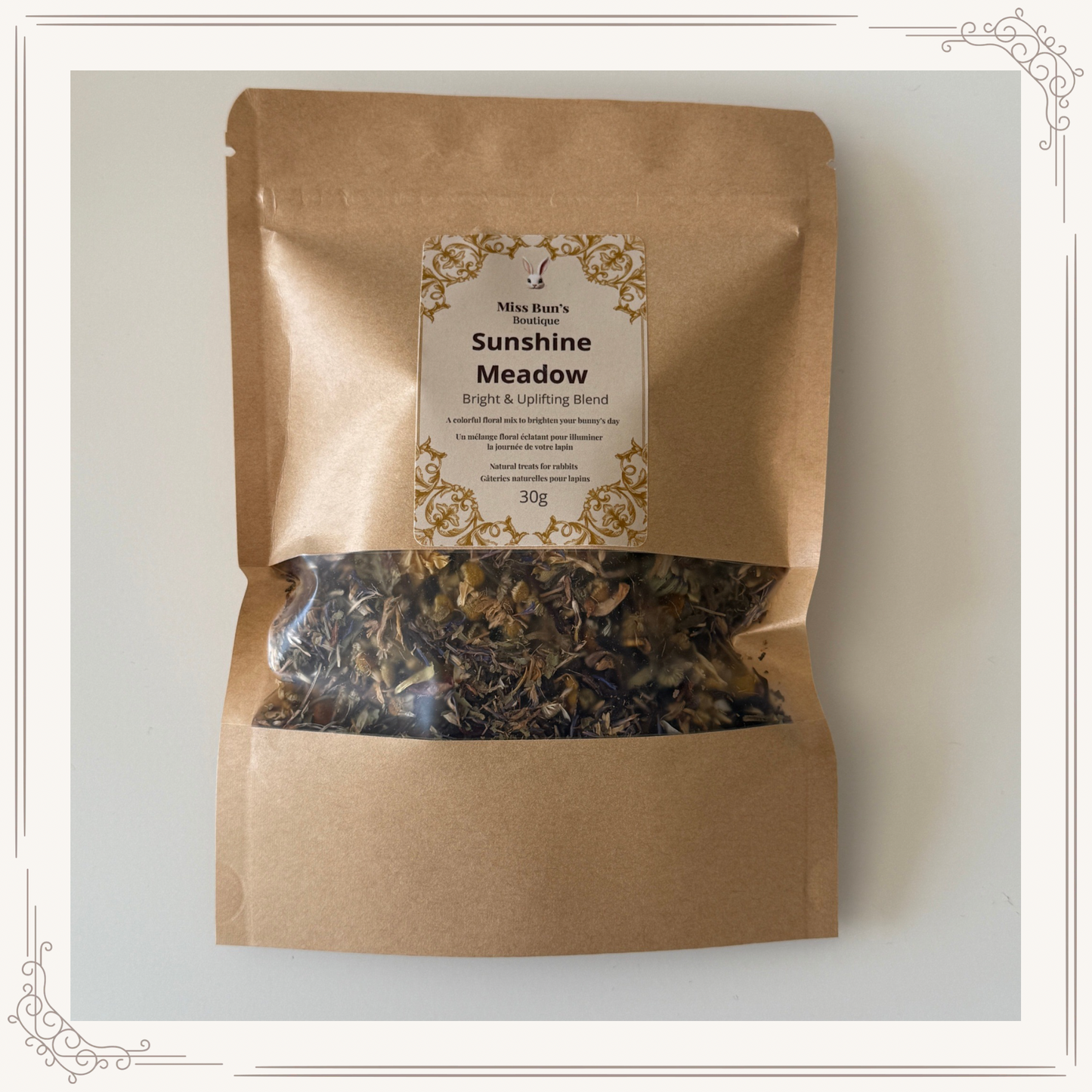 Prairie ensoleillée – Mélange lumineux et stimulant (30 g)
