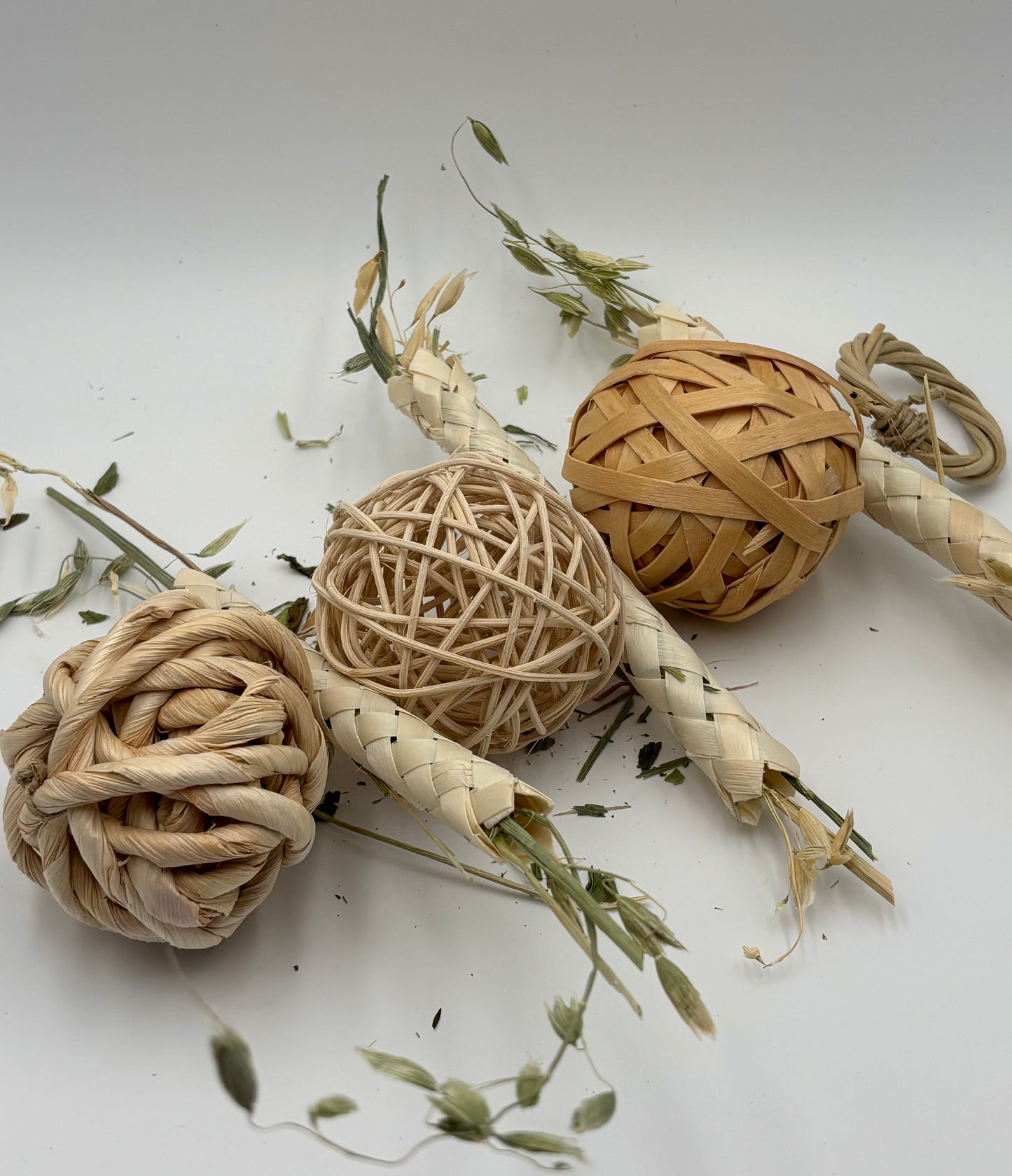 Hanging Foraging Ball Set by Miss Bun’s