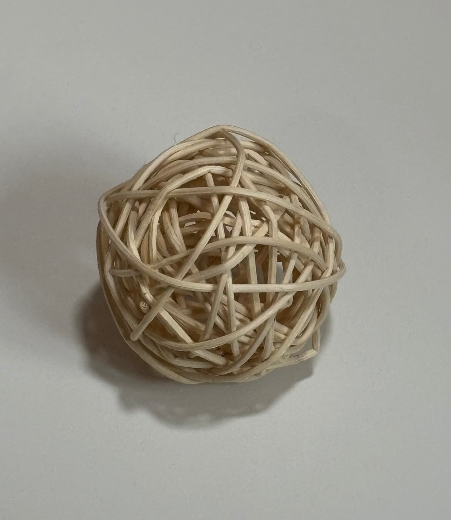 Natural Chew Balls for Rabbits – Seagrass, Corn Leaf & Rattan | Sold Individually or in Set of 4