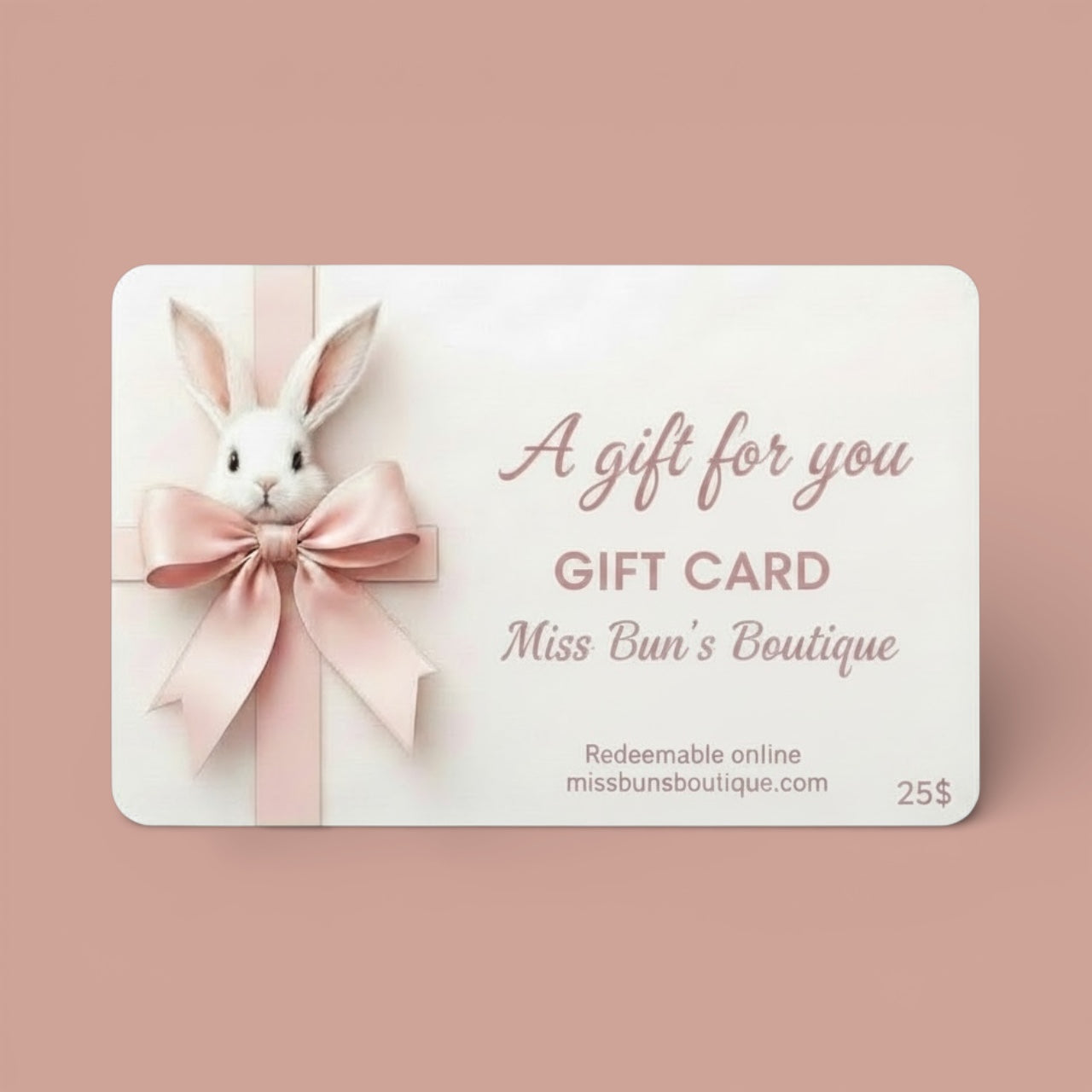 Gift Card – Miss Bun’s Boutique