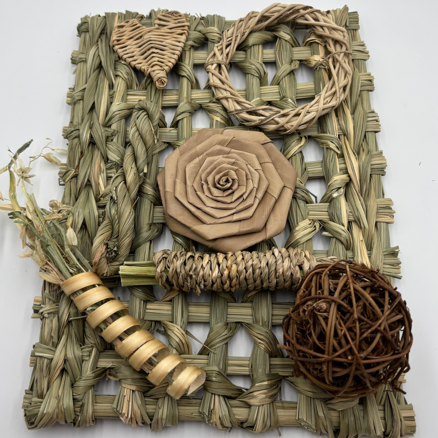 Natural Enrichment Mat for Rabbits