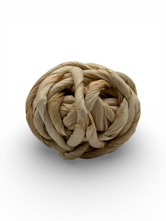Boule naturelle en feuille de maïs – 7 cm