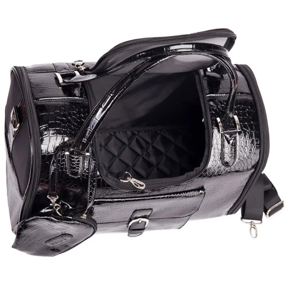 Sac de transport portable en cuir pour lapins – Sac de voyage pour petits animaux