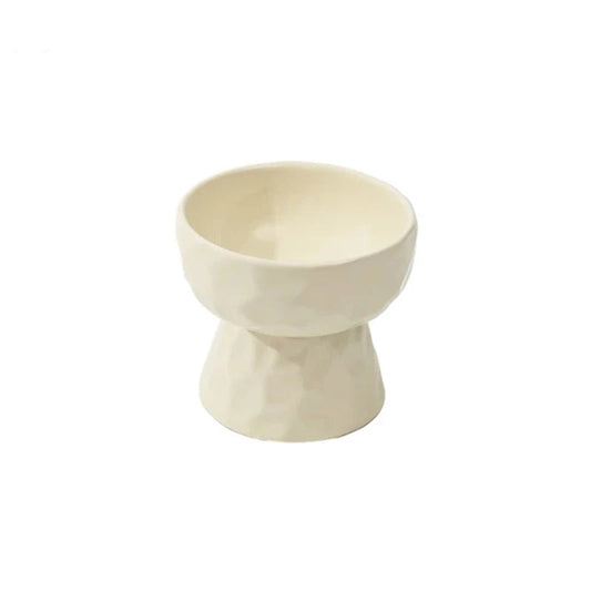 Ceramic Elevated Bowl for Rabbits – Non-Slip & Hygienic