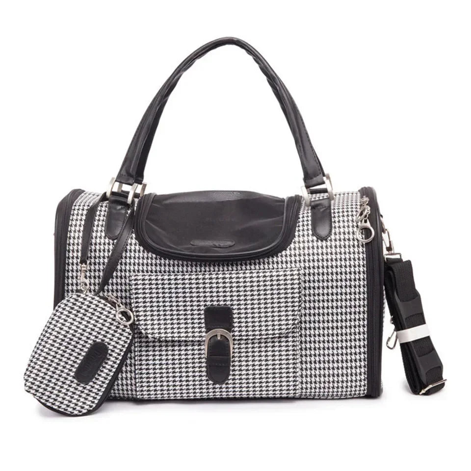 Sac de transport portable en cuir pour lapins – Sac de voyage pour petits animaux