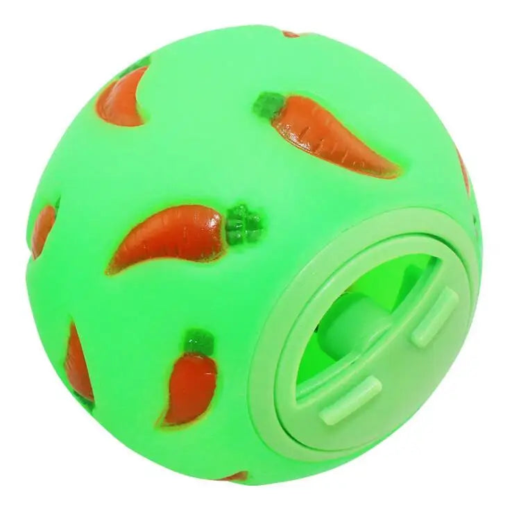 Balle à friandises pour lapin – Jouet interactif à alimentation lente pour petits animaux 