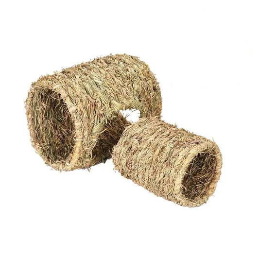 Rabbit Grass Tunnel – Natural Hideaway & Chew Hut