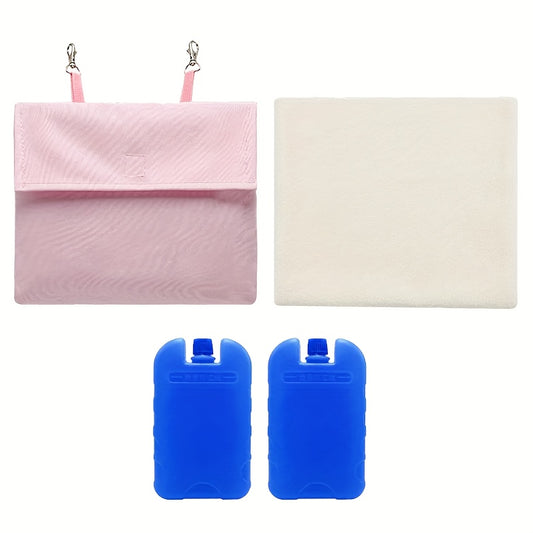 Cooling Set for Rabbits – 4-Piece Ice Pack Kit | Leak-Proof, Anti-Condensation, Reusable & Electricity-Free